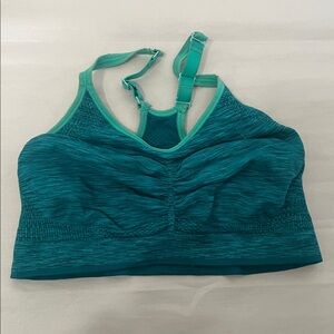 Old Navy active sports bra two tone teal